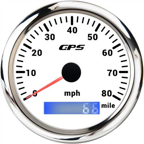 85mm gps speedometer 80mph - speedometer, 0-80mph