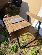 Vintage School Desk with