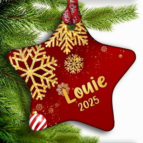 Personalised christmas tree - personalised,