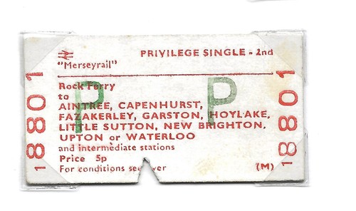 Merseyrail rock ferry - rock,