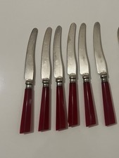 Vintage set of 6 silver plated