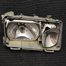 Hella 138794 Mercedes Benz W124 OS Driver Headlight Headlamp Right Case, No Lens