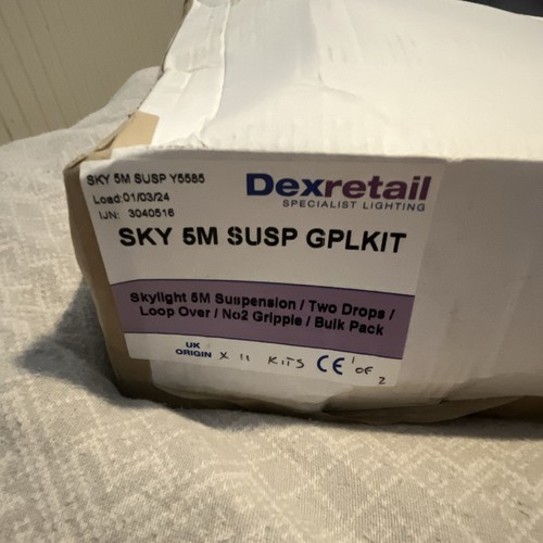 Skylight suspension two - 5m,