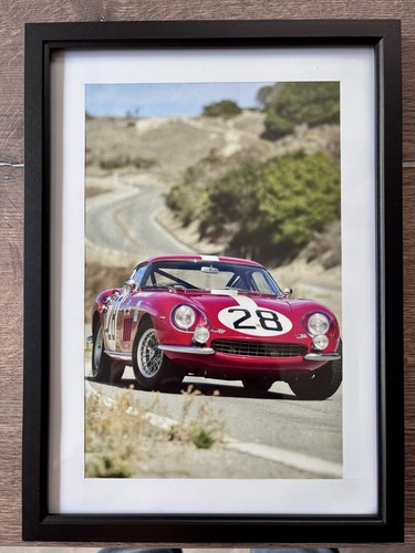 Framed mans ferrari 275 - ferrari,
