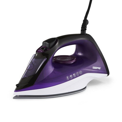 Geepas steam iron dry wet - iron,