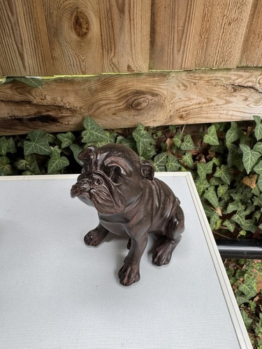 English bulldog dog figurine - english,