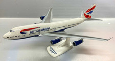 British Airways Boeing 747-400 G-BNLG Union Flag Livery PPC Model - 1:250 Scale