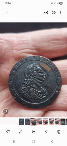 George iii cartwheel - iii,