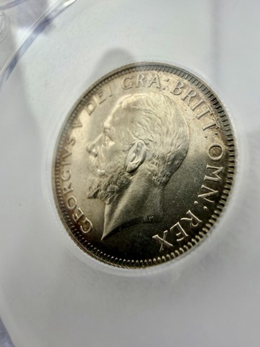 1927 proof shilling 2nd - proof, gb