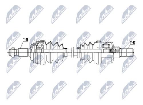 Genuine nty drive shaft - genuine,