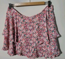 NWT ZARA Floral Mini Skort