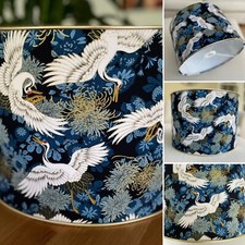 Blue Oriental Lamp Shade