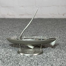 Vintage Pewter by The Collectors Case SWAMPSCOTT DORY Fishing Boat