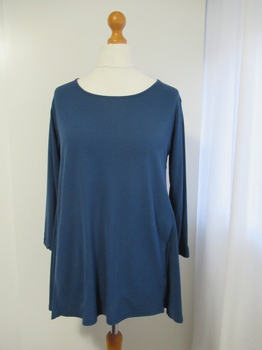 Masai blue drape back top - masai,