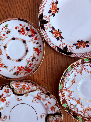 Mismatched floral vintage - mismatched,