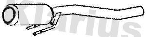 Exhaust pipe fits polo - fits, 5