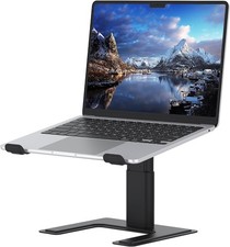 ALASHI Laptop Stand for Desk, Computer Stand Adjustable Height, Ergonomic Notebo