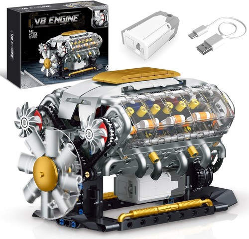 Engine model kit that runs - v8,