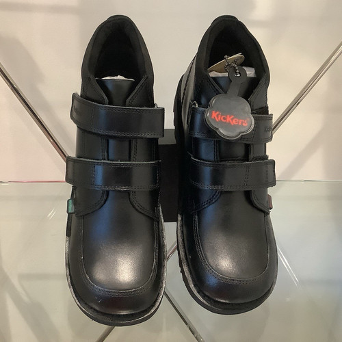 Kickers kick scuff lthr ym - scuff,