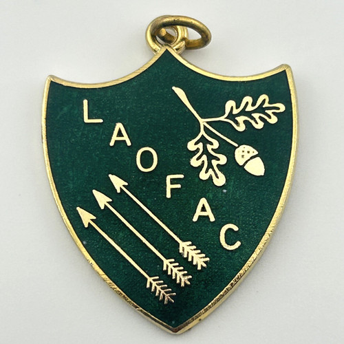 Vintage archery medal laofac - vintage,