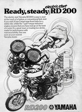 1975 Yamaha RD-200 Motorcycle