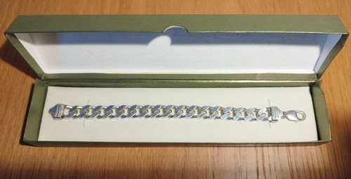 Men silver chunky - men's, thick