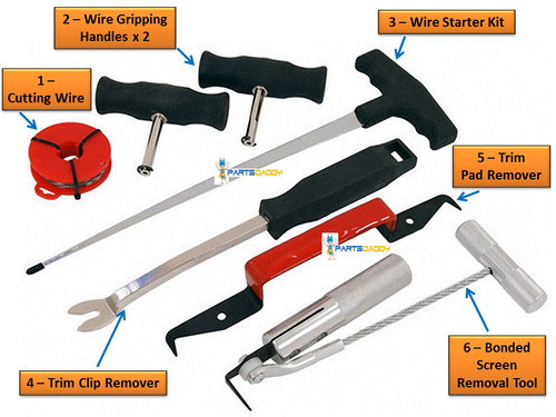 8pc set vehicle - 8pc, windscreen