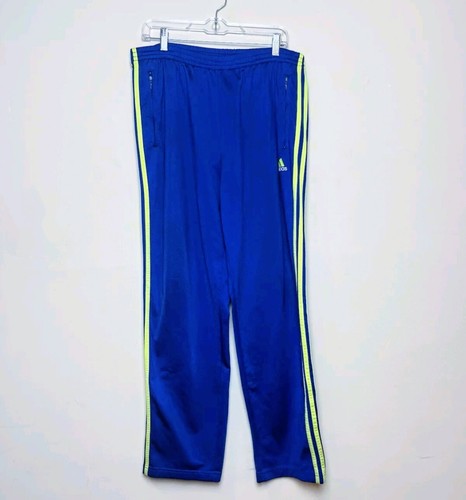 Vtg adidas track pants - pants, neon