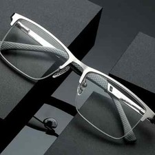 Men Metal Square Photochromic