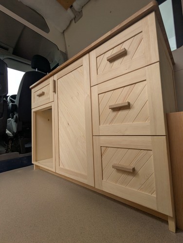 Bespoke camper van - camper, kitchen