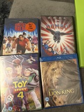 Brand New Disney DVDs X4