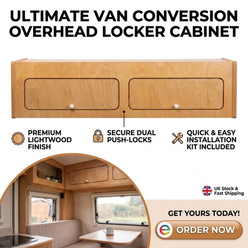 Campervan overhead cabinet - cabinet, top
