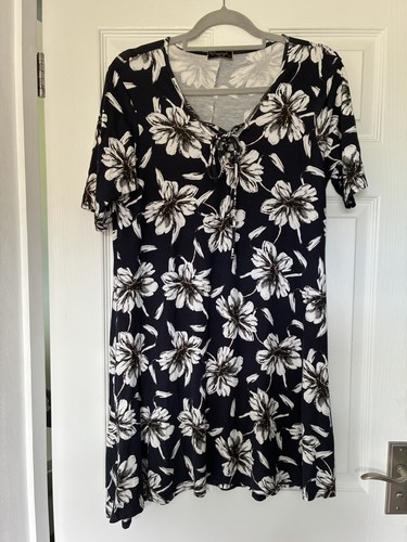 Originals navy white - navy, floral