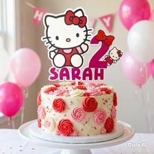 Hello kitty Birthday Cake