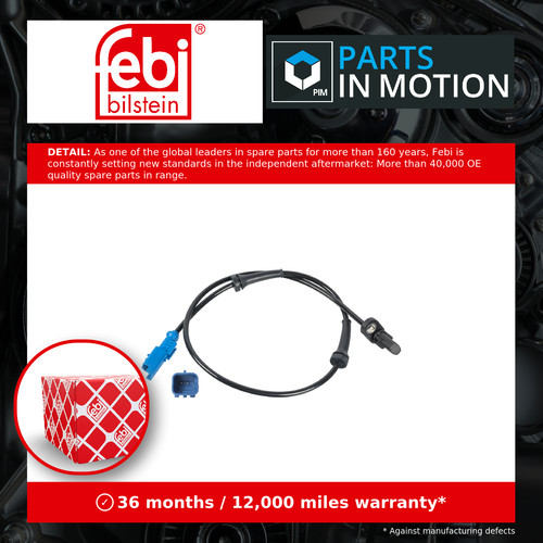 Abs sensor fits vauxhall - fits,