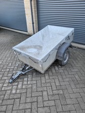 Used trailer for sale, with cover, spare wheel and working light board