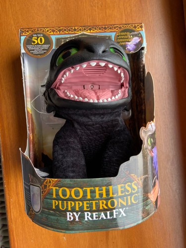 Toothless puppetronic toy - puppetronic,
