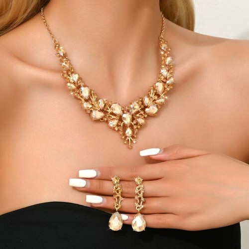 Bridal necklaces earrings - bridal,