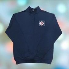 Jerzees Black ¼ Zip