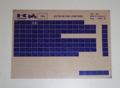 Microfiche spare parts - microfiche, catalog