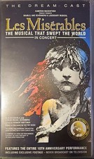 Les Miserable VHS Musical 1995 Cameron Mc Intosh