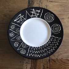 Habitat scraffito japan saucer - scraffito,