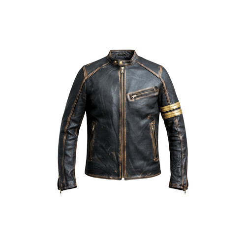 Mens distressed leather - distressed,