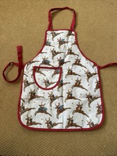 John Lewis PVC Coated Reindeer Child’s Apron One Size