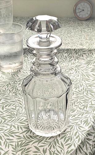 Antique georgian cut glass - antique,