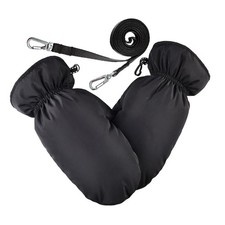 Down Mittens Thickened Insulated Thermal,Warm Cold Weather Winter Snow