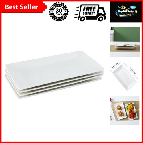 Porcelain serving platters set - porcelain,