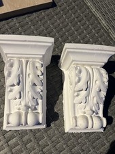 Pair Of Plaster Corbels