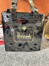 Harrods Black  PVC   Small