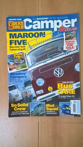 Volksworld camper bus mag - &,